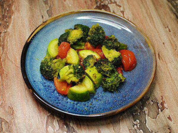 Окрошка - Паровые овощи