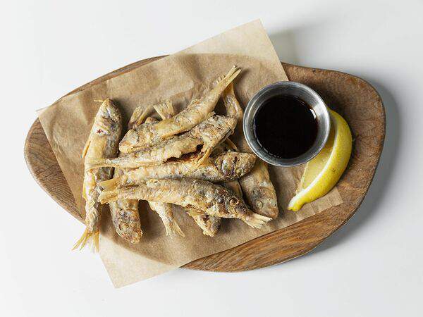 Beer & Fire Grill - Барабулька с соусом наршараб