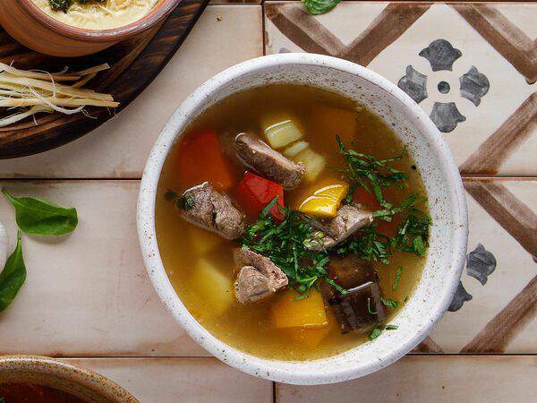 Хачо и Пури - Хашлама с бараниной