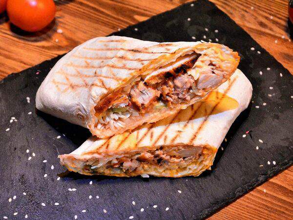 Папа Mangals - Шаурма двойная Классическая с курицей