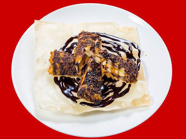 Индокитай - Спринг ролл с бананом