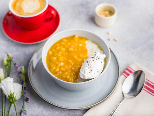 Apollo café - Рисовая каша с манго