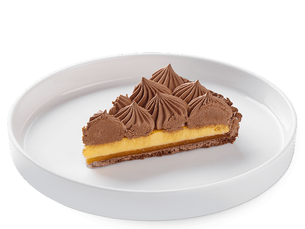 Пить кофе Кино - Тарт Маракуйя-шоколад