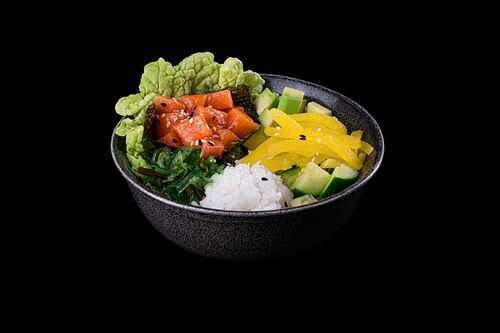 Угорь Игорь - Салат Поке Лосось