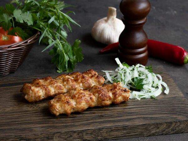 Хочу шашлык на углях - Люля-кебаб из курицы