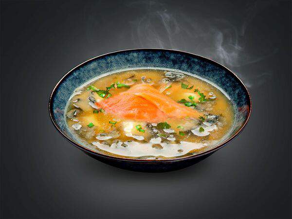 Суши Lait - Мисо-суп с лососем