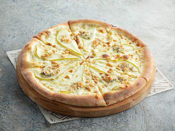 Jager Meet to Eat - Пицца с горгонзолой и грушей