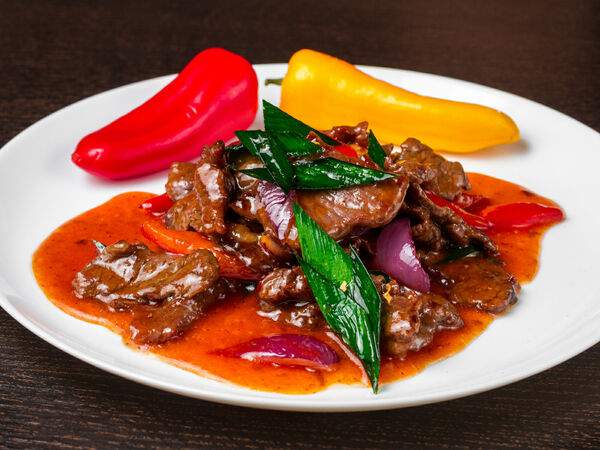 AzianA - Говядина в кисло-сладком соусе