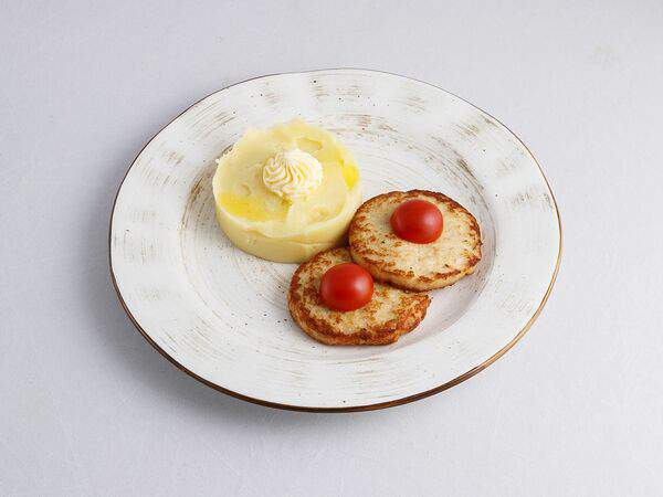 Jager Meet to Eat - Картофельное пюре с куриной котлетой