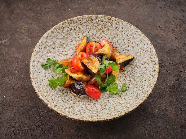 Узбекистон - Баклажаны по-уйгурски