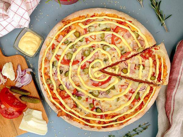 Василий - Американская пицца Чизбургер