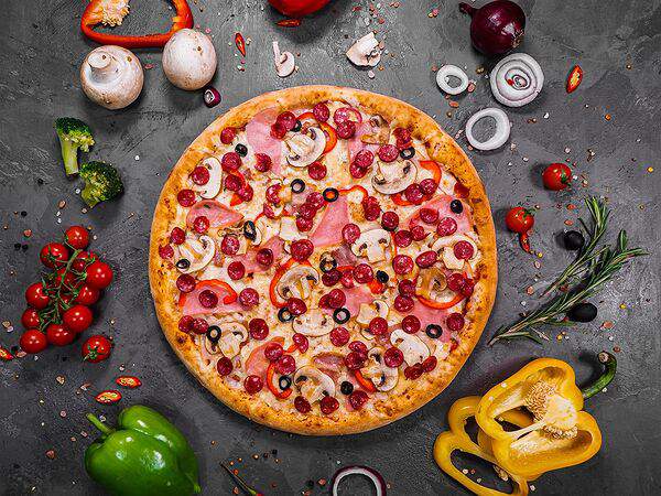 Суши-пати - Пицца Охотничья 33см