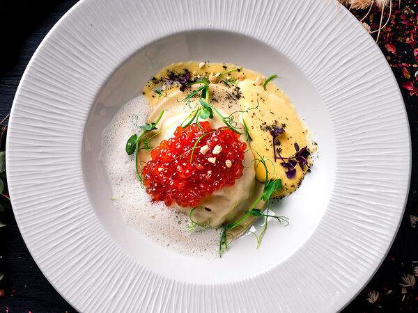 Березка - Равиоли с морским гребешком