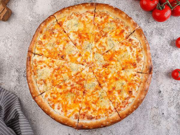 Большие Тарелки - Пицца Четыре сыра