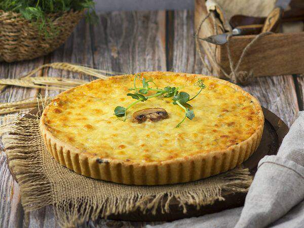 Время вкусных путешествий - Киш с деревенским картофелем и грибами