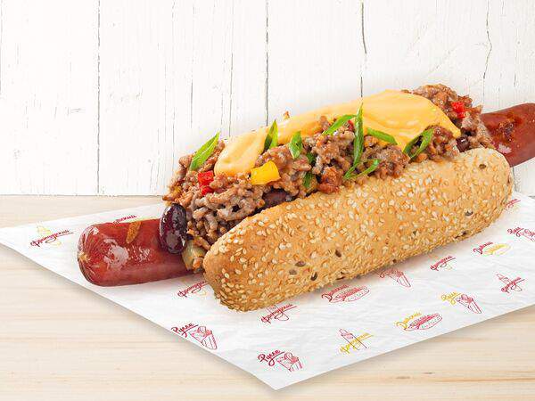 Cтардогс - Хот-дог Чили Чиз с колбаской Альпийской