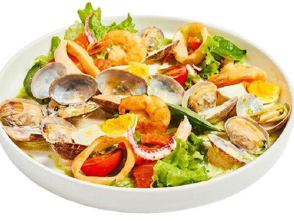 Rio-grande - Салат с вонголе и сливочным соусом