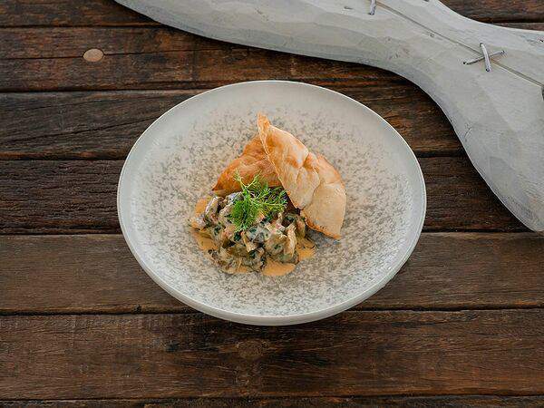 Гастробар Море - Черноморские рапаны в сливочном соусе