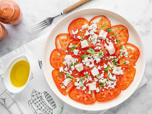 Eat fresh - Карпаччо из розовых томатов