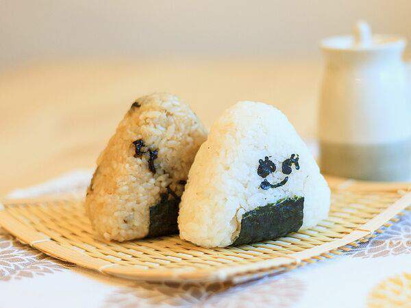 Тайяки - Онигири с грибами