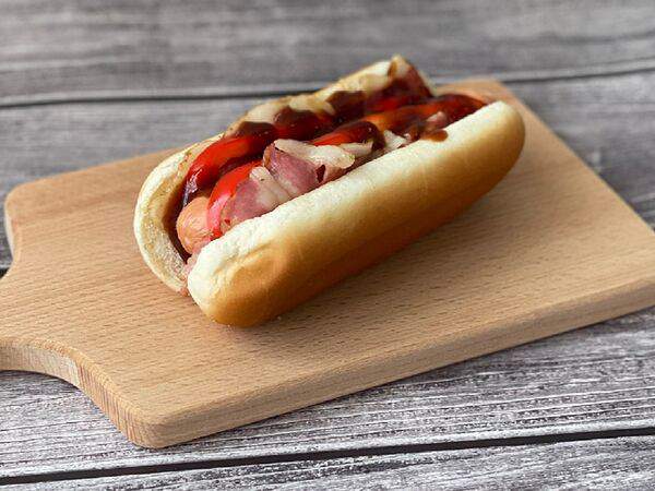 Хот доги  &  бургеры - Хот-дог Барбекю