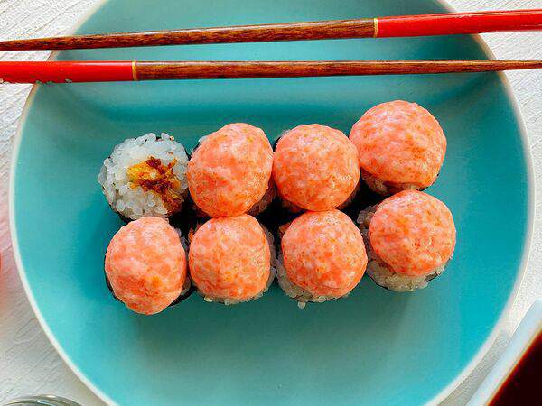 Пицца Сан - Запеченный ролл Терияки