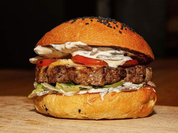 Бургерная. В Космосе Есть - Бургер Грибной дождь