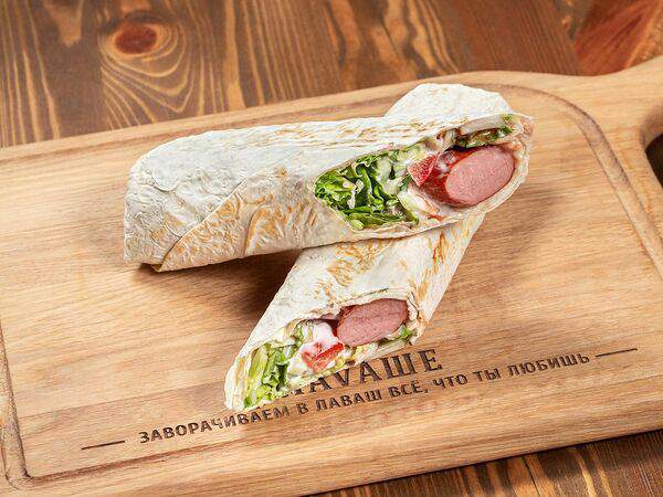 Vлаvaше - Шаверма с колбасками