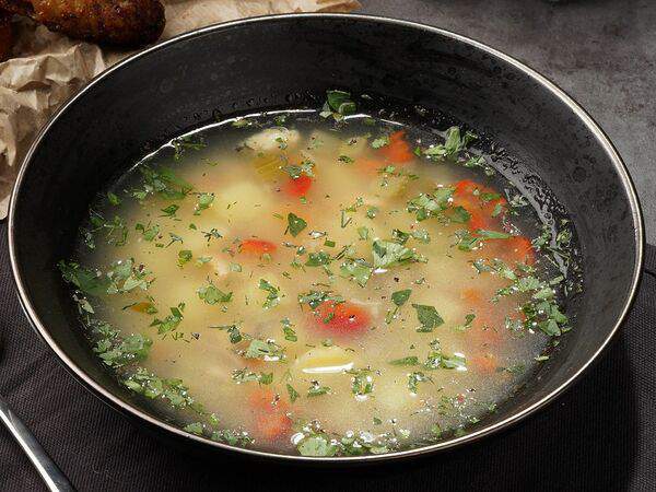 Мястория - Рыбный суп с семгой