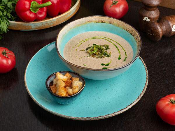 Абсолютъ - Крем-суп из белых грибов и шампиньонов