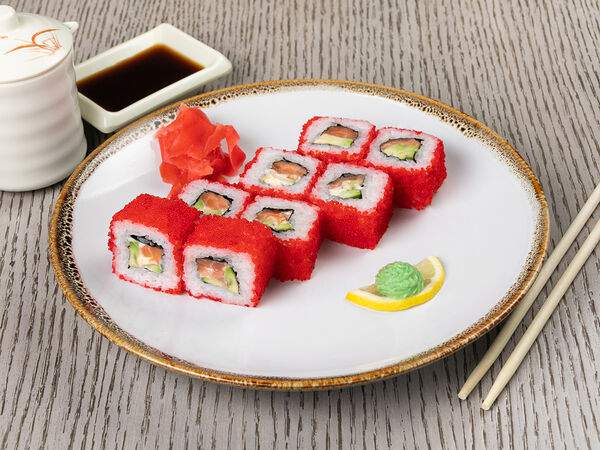 Baranka cafe & bar - Ролл Калифорния с лососем