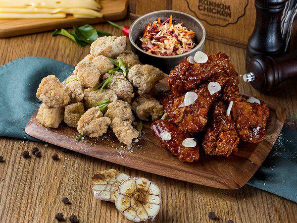 Kimchi Chicken - Сет №3. 2 вкуса: филе и крылья