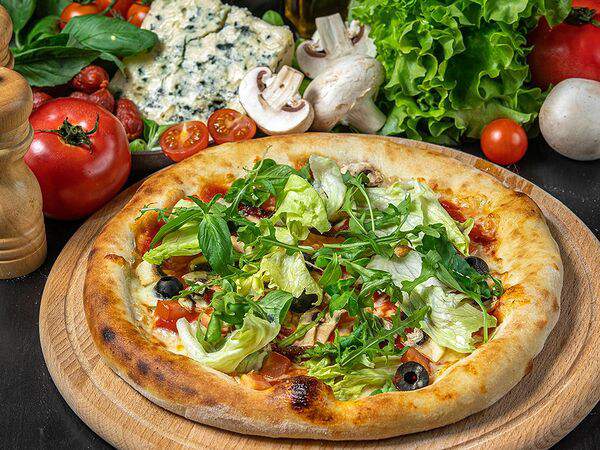 Yoshi Sushi & Mulino Pizza - Пицца Веджетариана