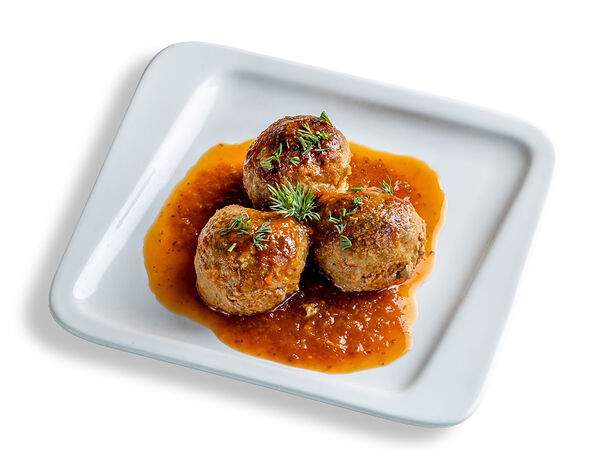 Ред-Буфет - Тефтели говяжьи с грузинским соусом