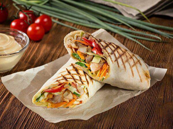 Shampur - Шаурма со свининой из шашлыка