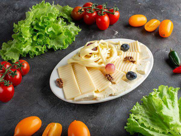 Шашлычок - Сырная тарелочка