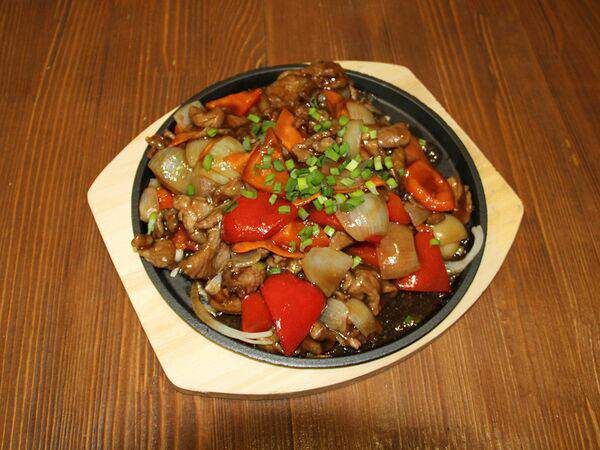 Чи & Фань - Баранина с овощами