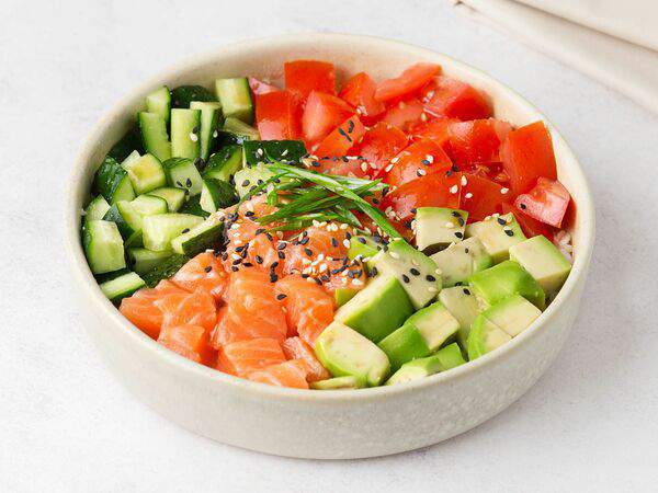 Доставкин - Поке с лососем