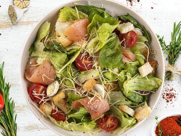 Евразия-Экспресс - Цезарь с копченым лососем