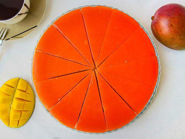 Десерт Коллекция - 1,5кг Чизкейк Манго-маракуйя Макси