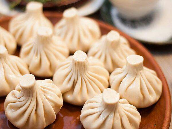 Buffet - Хинкали с бараниной и говядиной