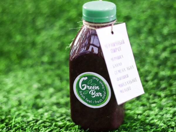 GreenBar - Смузи Черничный пирог
