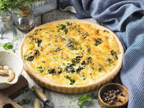 Машенькины пироги - Брюссельский пирог с цветной капустой, брокколи и шпинатом