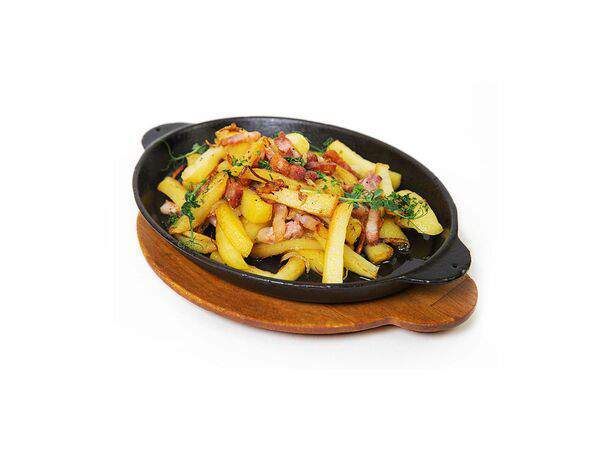 Планета - Картофель со шкварками