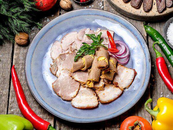 Хачапури тётушки Марико - Тарелка мясная