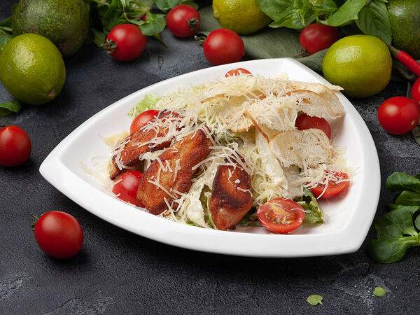 ЛамадJO - Салат Цезарь с курицей