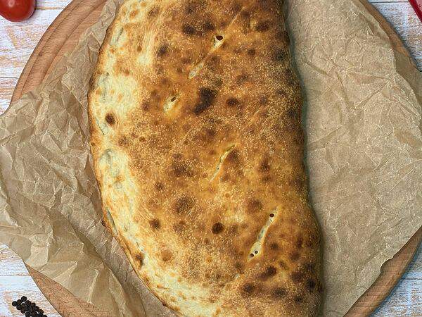 Сушильная - Кальцоне с ветчиной и грибами