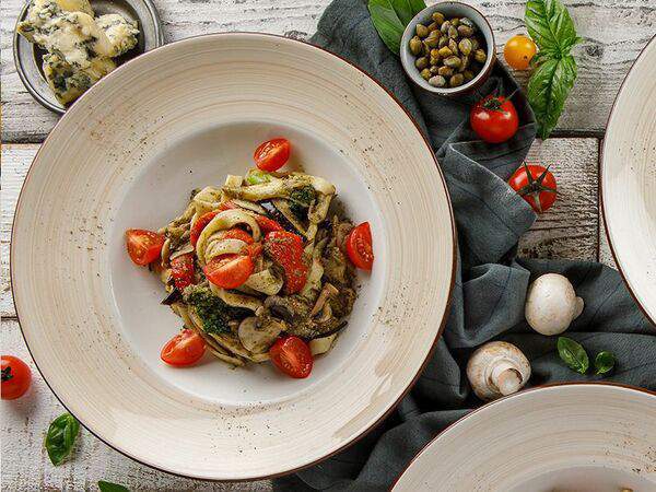 Роял пицца - С овощами тальятелле