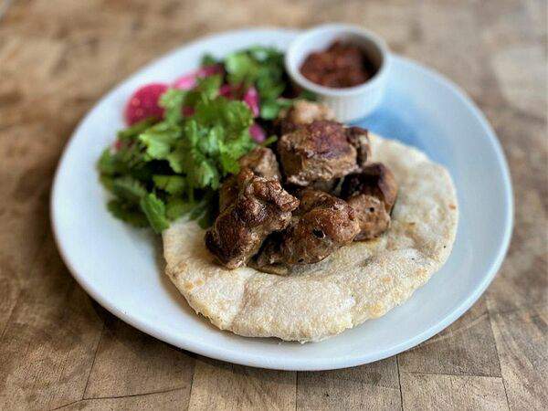 Кафе-пекарня Поль Бейкери - Шашлык из cвинoй шеи