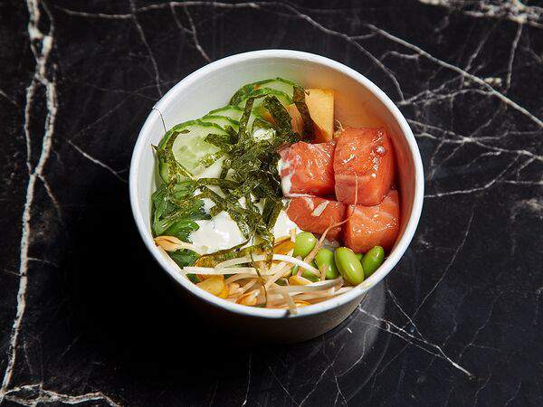 Изи - Поке с лососем мини